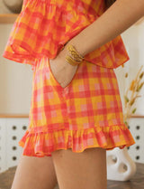 Short vichy multi Tiska