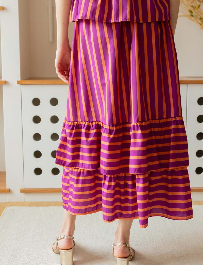 Purple Jeanne Skirt