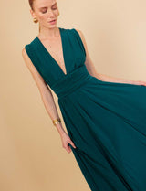 Robe multiposition bleu canard Annabella