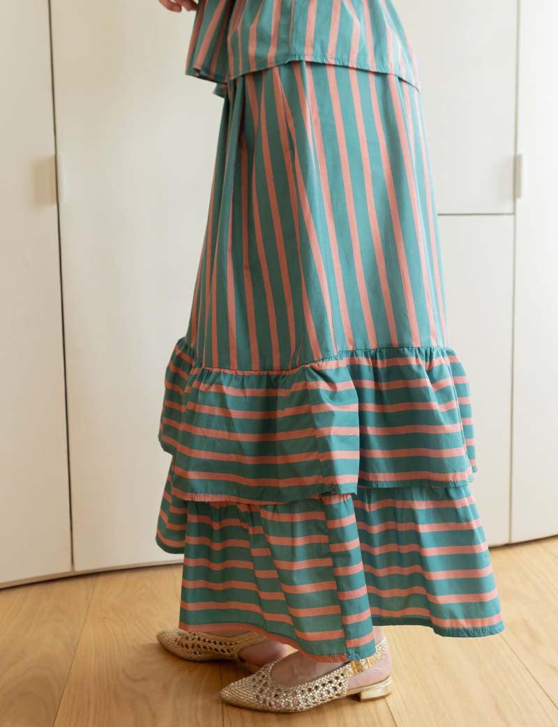 Jeanne Celadon Skirt
