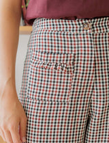 Zita checked trousers