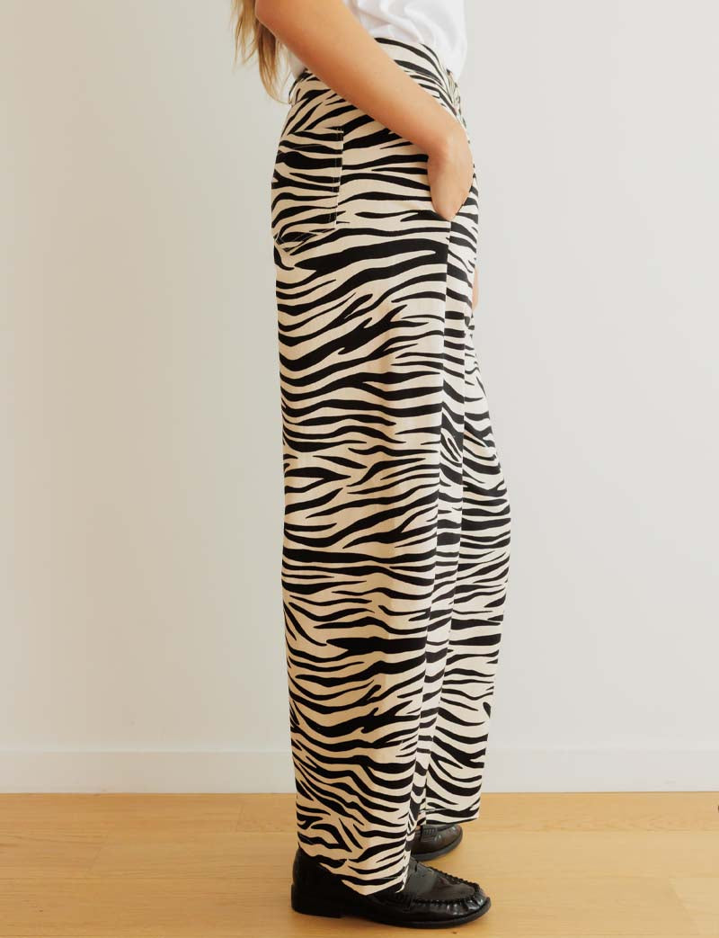 Bary zebra jeans