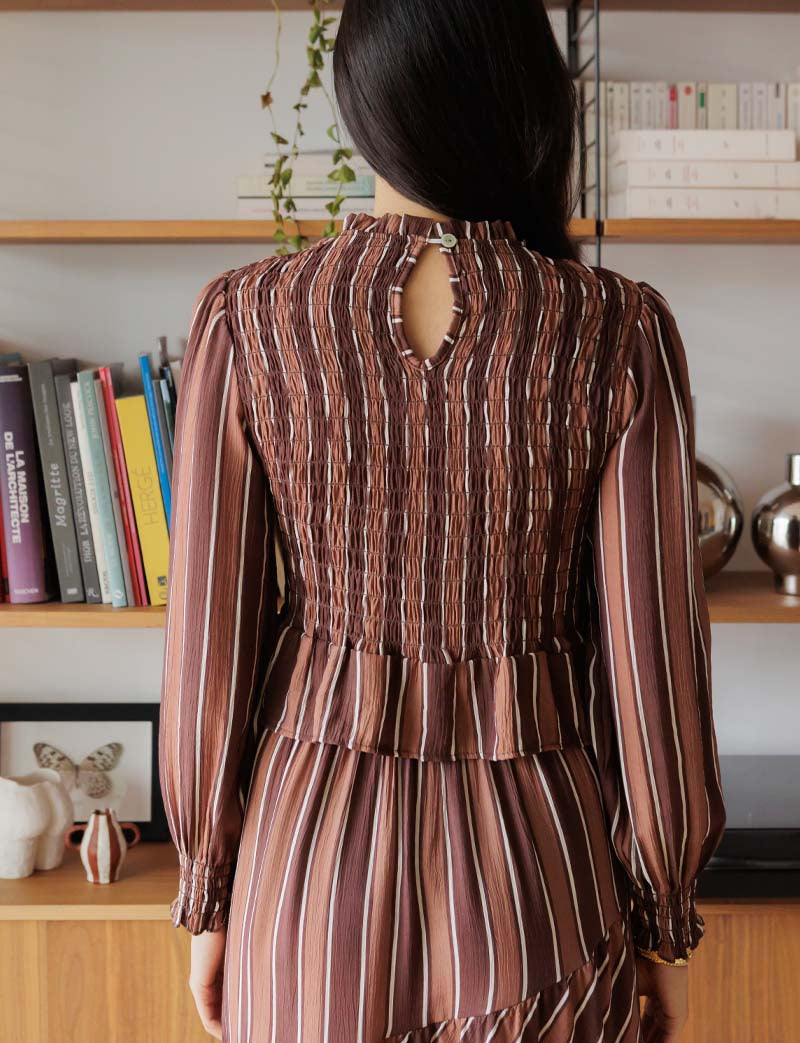 Blouse à rayures Palomy