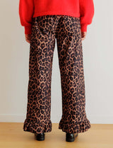 Arthur leopard trousers