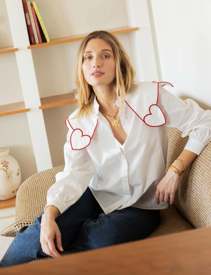 Chemise blanche Raymonda