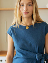 Robe bleue Laura