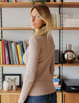 Pull taupe Roy
