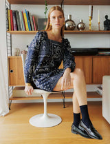 Robe marine bandana Shila