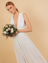 Robe multiposition blanche Annabella