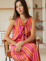 Multi-striped Yami top