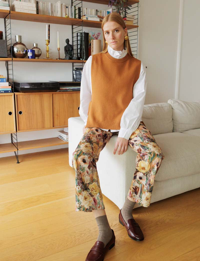 Byron camel sweater
