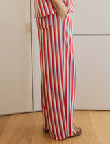 Red and Navy Ryo Pants