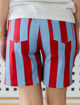 Shorts red & blue Marco