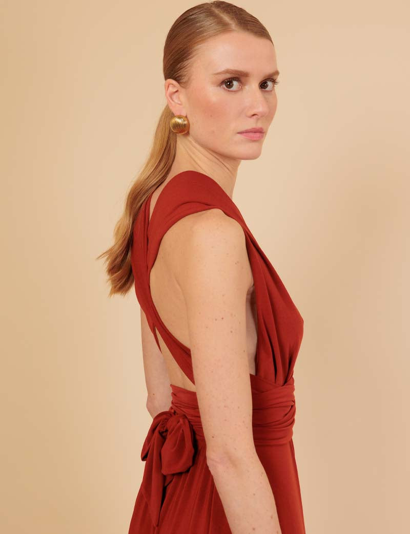 Robe multiposition terracotta Annabella