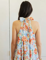Robe ciel fleurie Sidy