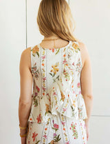 Ecru Top & Jonas Flowers