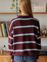 Joe burgundy sweater