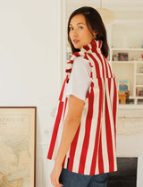 Drisa red-striped jacket