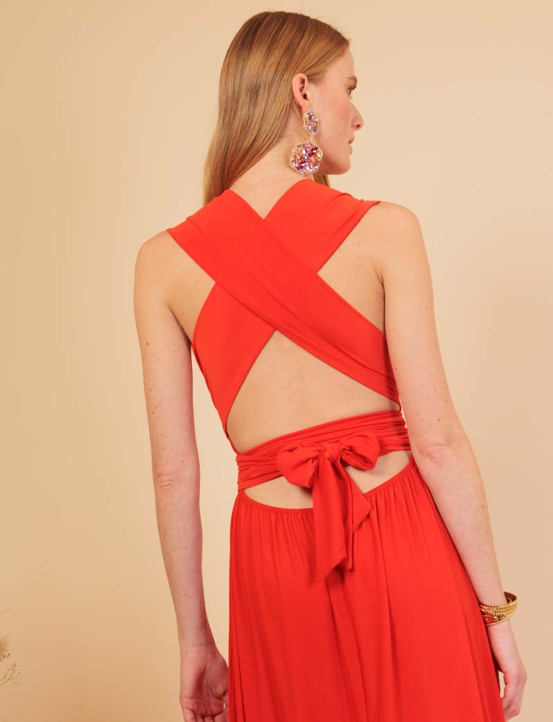 Robe multiposition sanguine Annabella