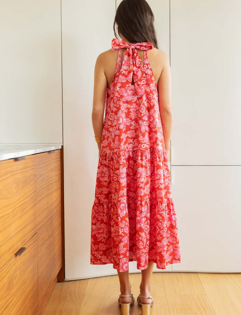 Red Sidy Robe