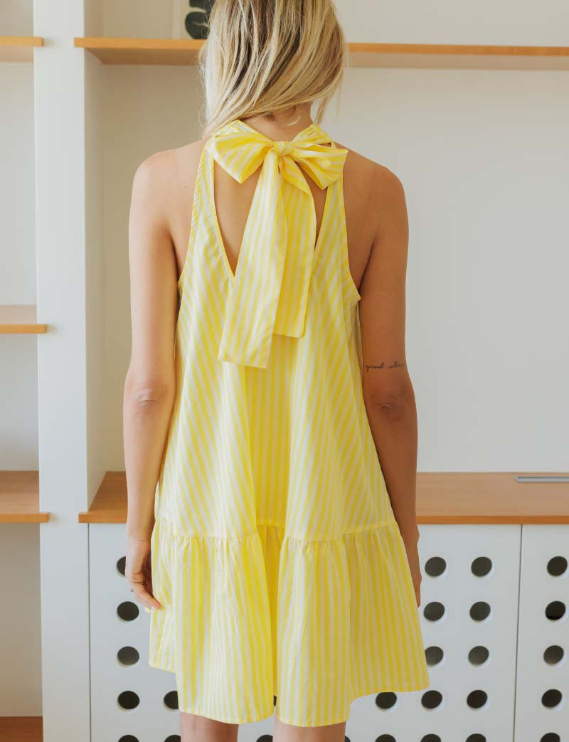 Robe jaune Josia