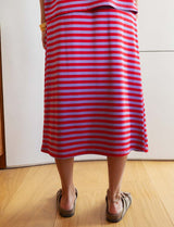 Red and lilac Yago skirt