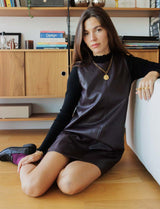Burgundy dress Aner