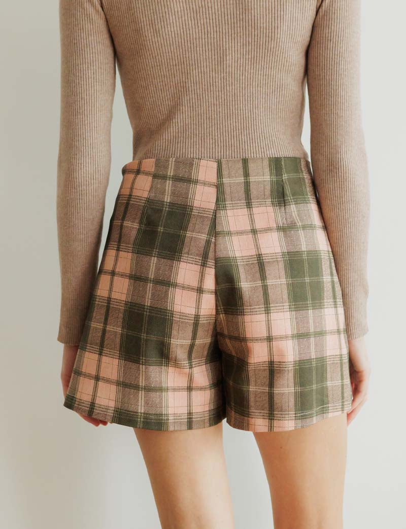Checkered skort Jara