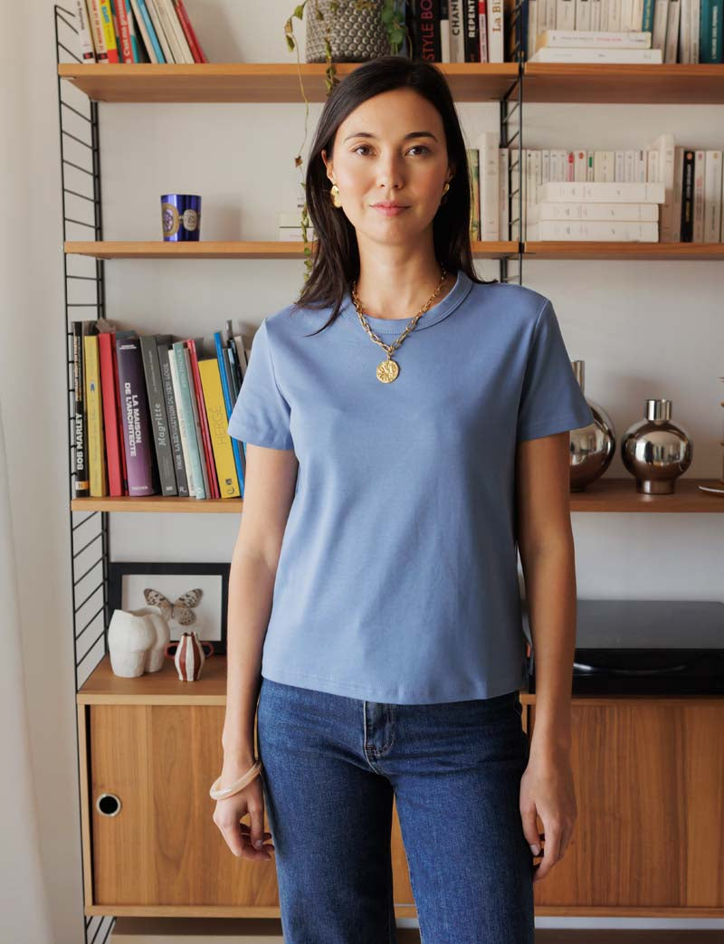 T-shirt denim Robb