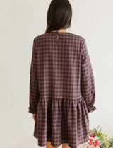 Robe à carreaux Adeline