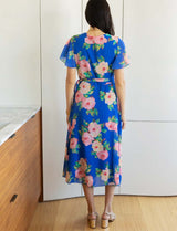 Royal floral robe Hasina