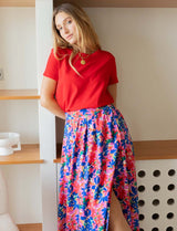 Jupe fleurie Renza