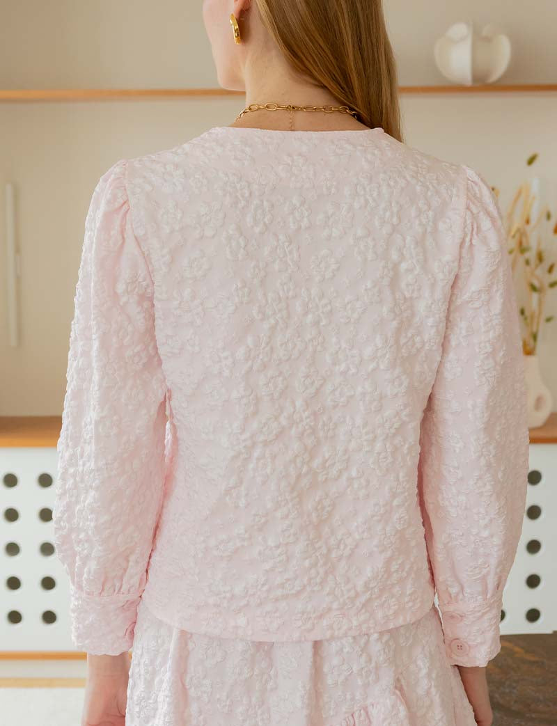 Pink blouse Inna