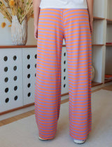 Pantalon orange & lilas Cooper