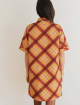 Robe à carreaux Anais