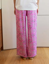 Pantalon rose bandana Vasco