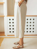 Pink & Green Vichy Skirt Engela