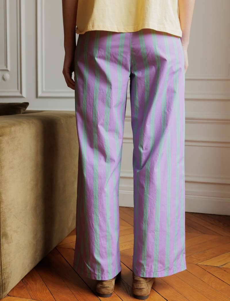 Lilac & Green Niko Pants