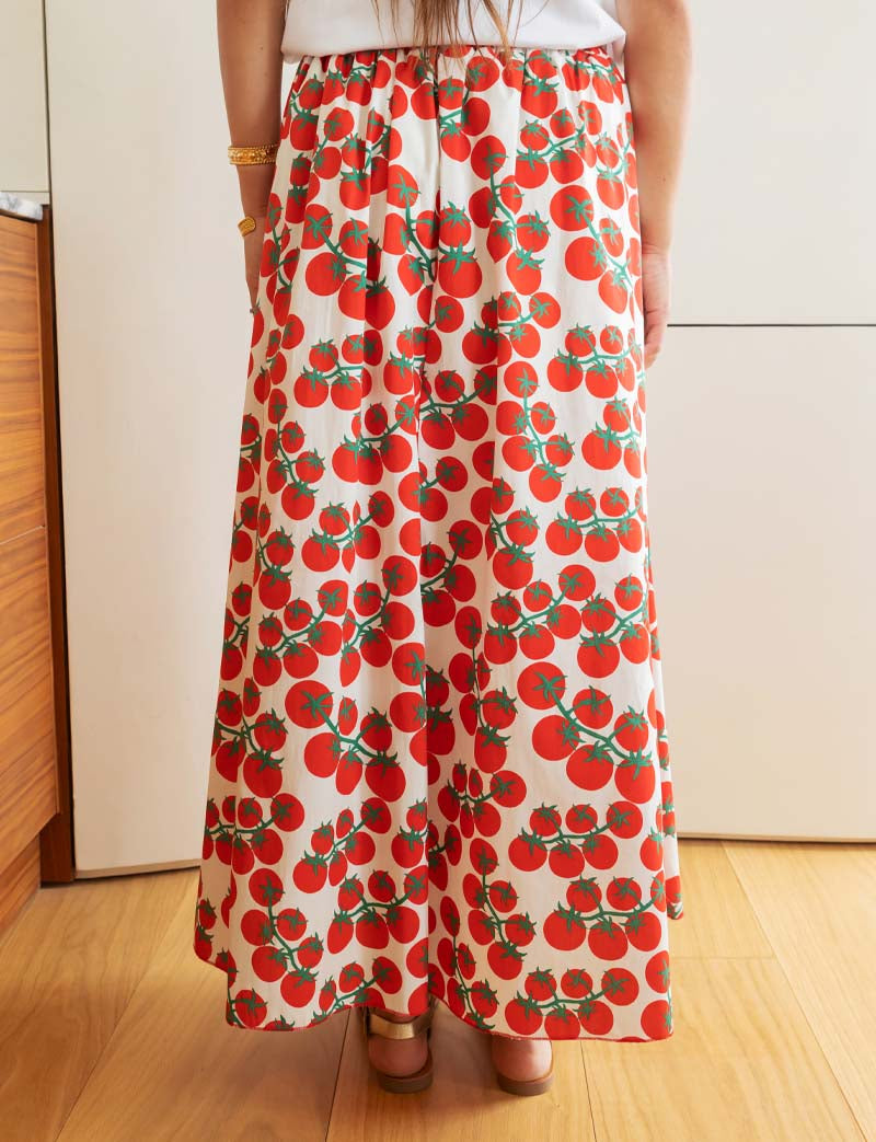 White Skirt & Yvelle Tomatoes