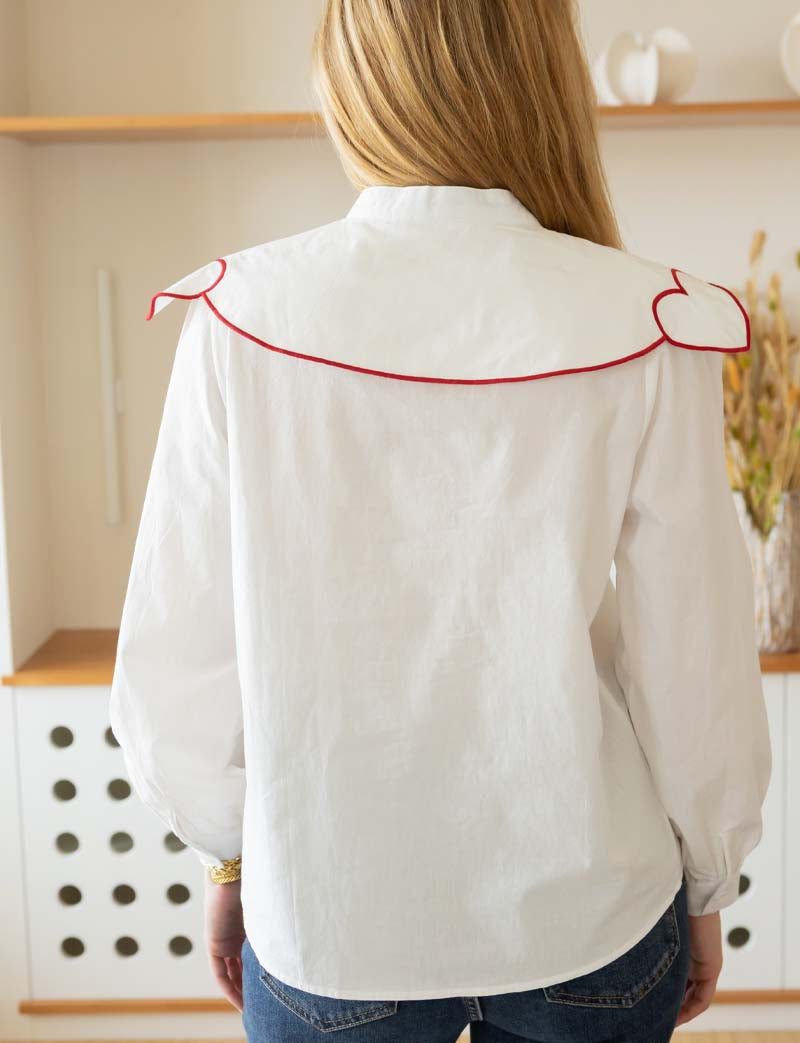 Chemise blanche Raymonda