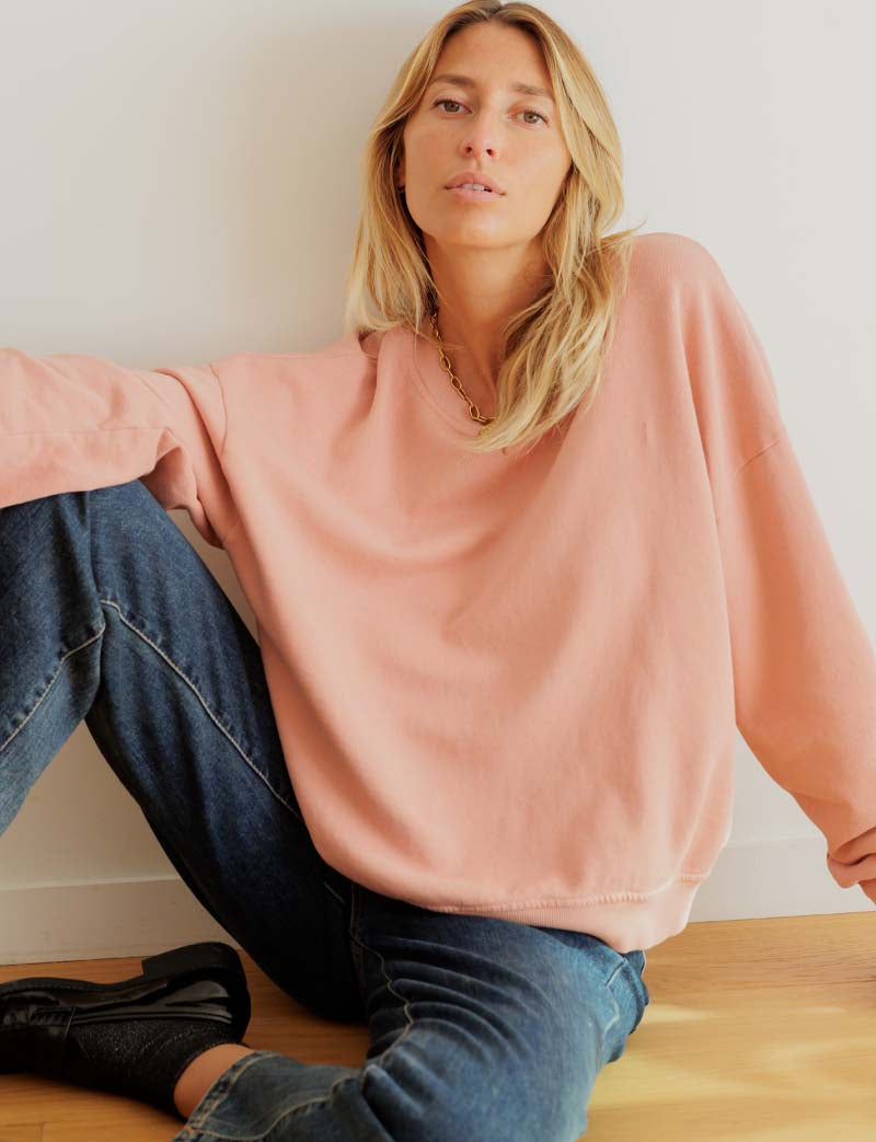 Simon pink sweatshirt
