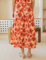 Jupe fleurie Marisol
