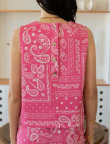 Top rose bandana Ansa