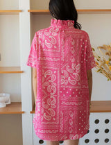Robe rose bandana Fati