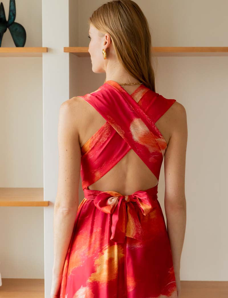 Robe sanguine Fiorella