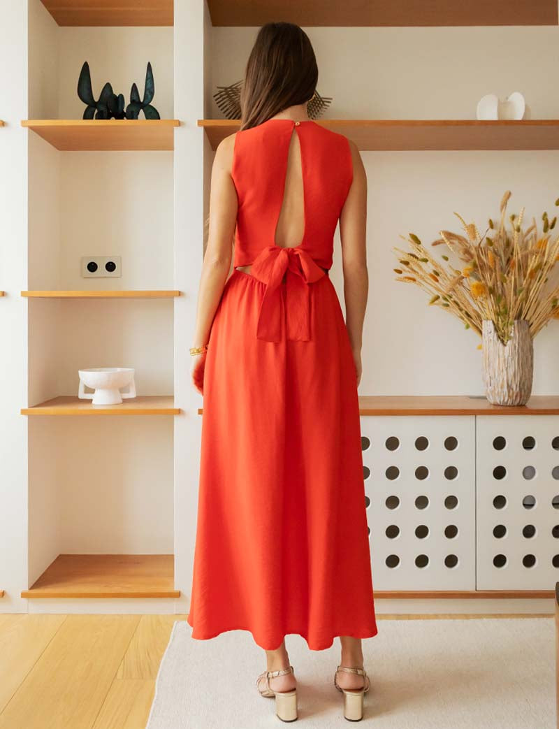 Robe corail Grafie