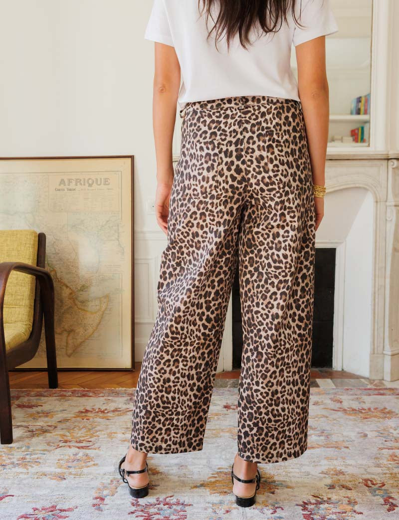 Jeans de leopardo Barel