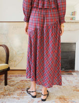 Marisol plaid skirt