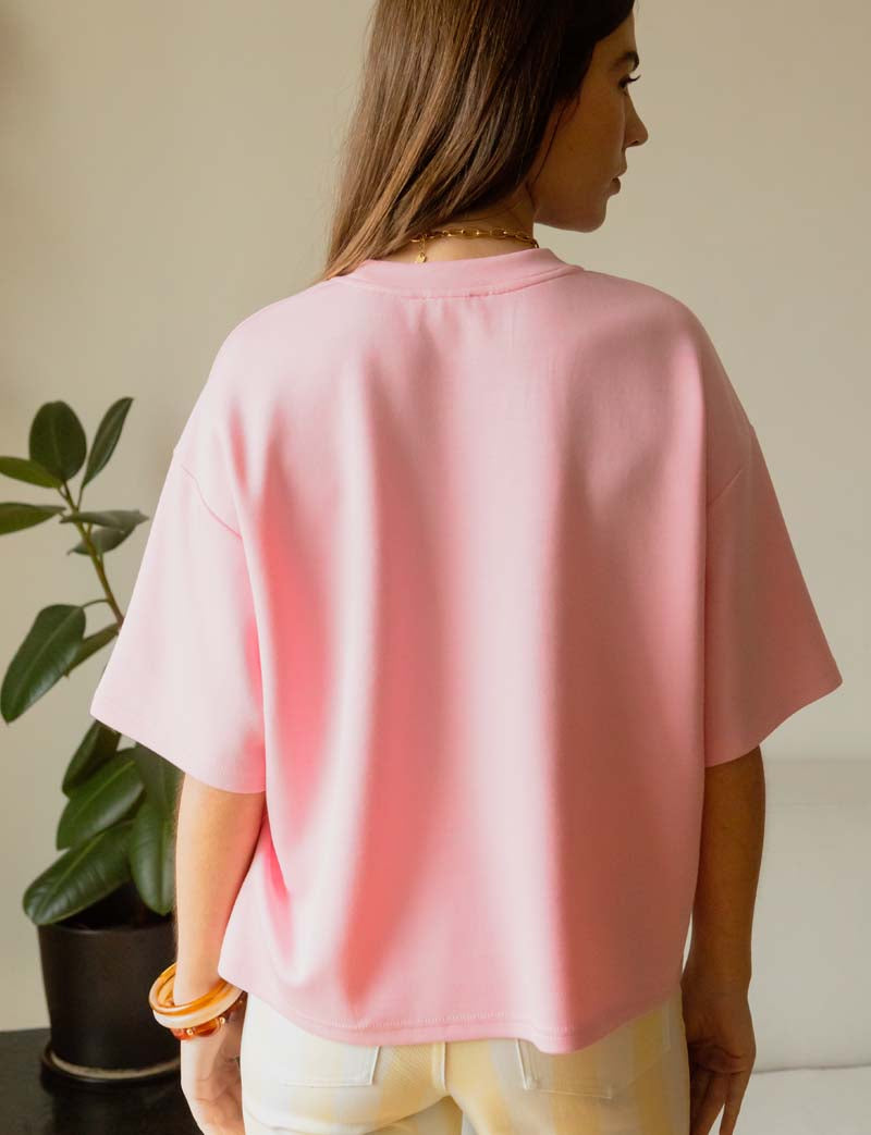 T-shirt rose Nolan