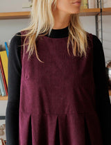 Robe bordeaux Jema